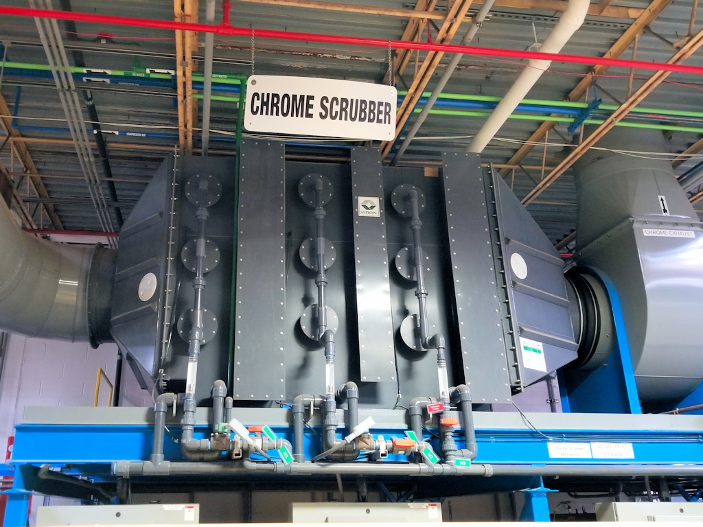 environmental management system chrome scrubber